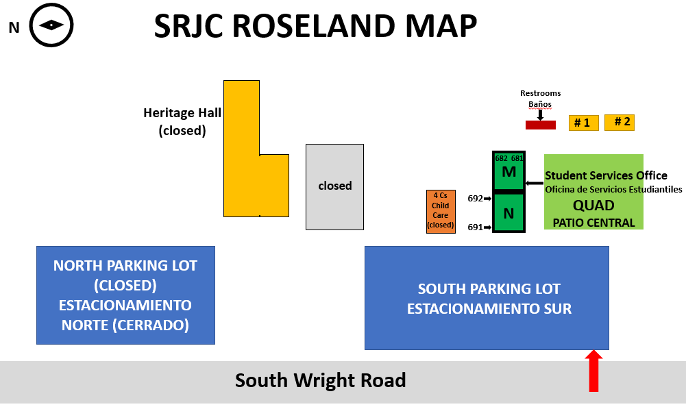 Roseland Map
